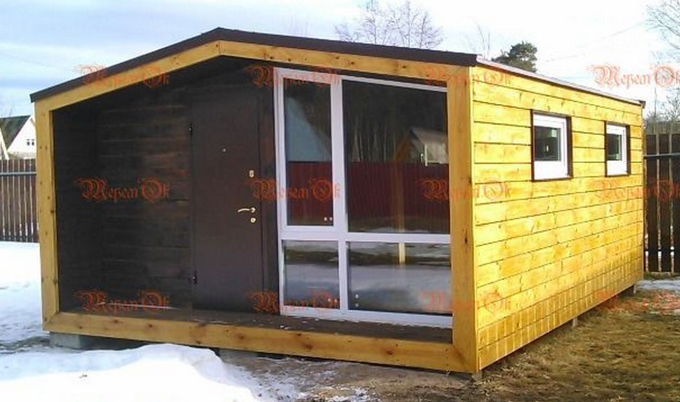 Дачный домик 4,6*6м