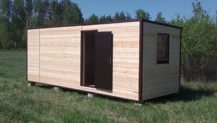 Бытовка зимняя 7*2,4м